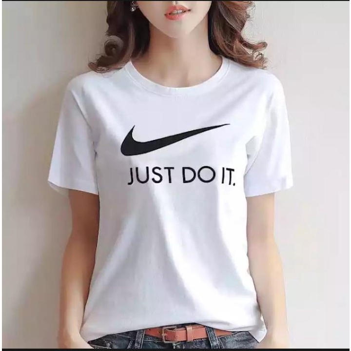 T-shirt wanita just do it