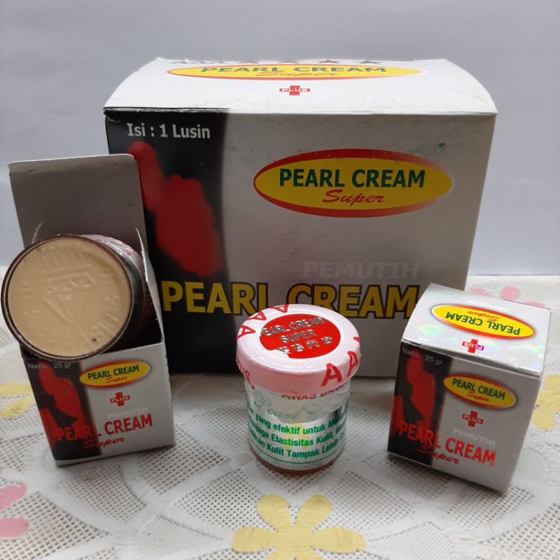 CREAM PEMUTIH PEARL CREAM SUPER PLUS 12pcs