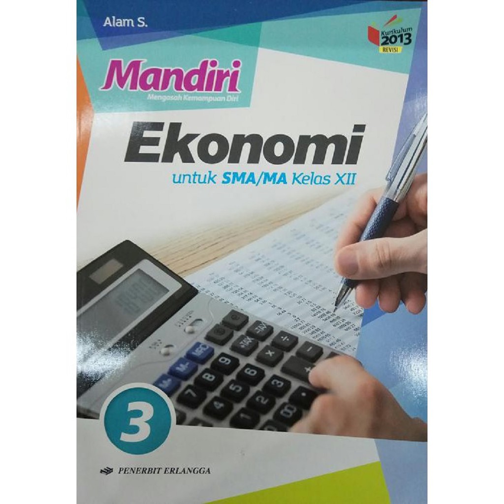 Buku Mandiri Erlangga Ekonomi Sma Kelas 12 K13 Soal Jawaban Kurtilas Shopee Indonesia