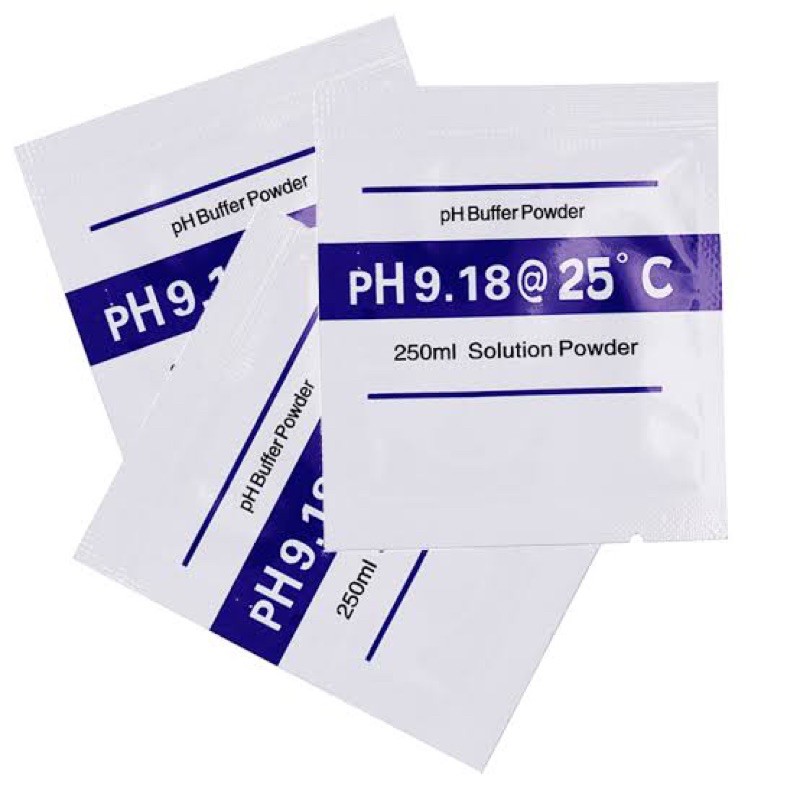 PH Buffer Solution 9.18 Powder Serbuk Bubuk Kalibrasi Sachet