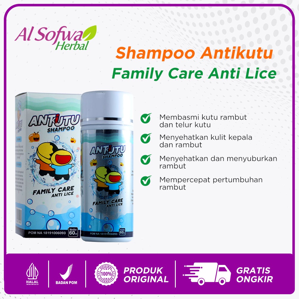 Shampo Kutu Anak Shampo Kutu Fayolla Family Care obat kutu rambut - shampo kutu rambut - shampo anti