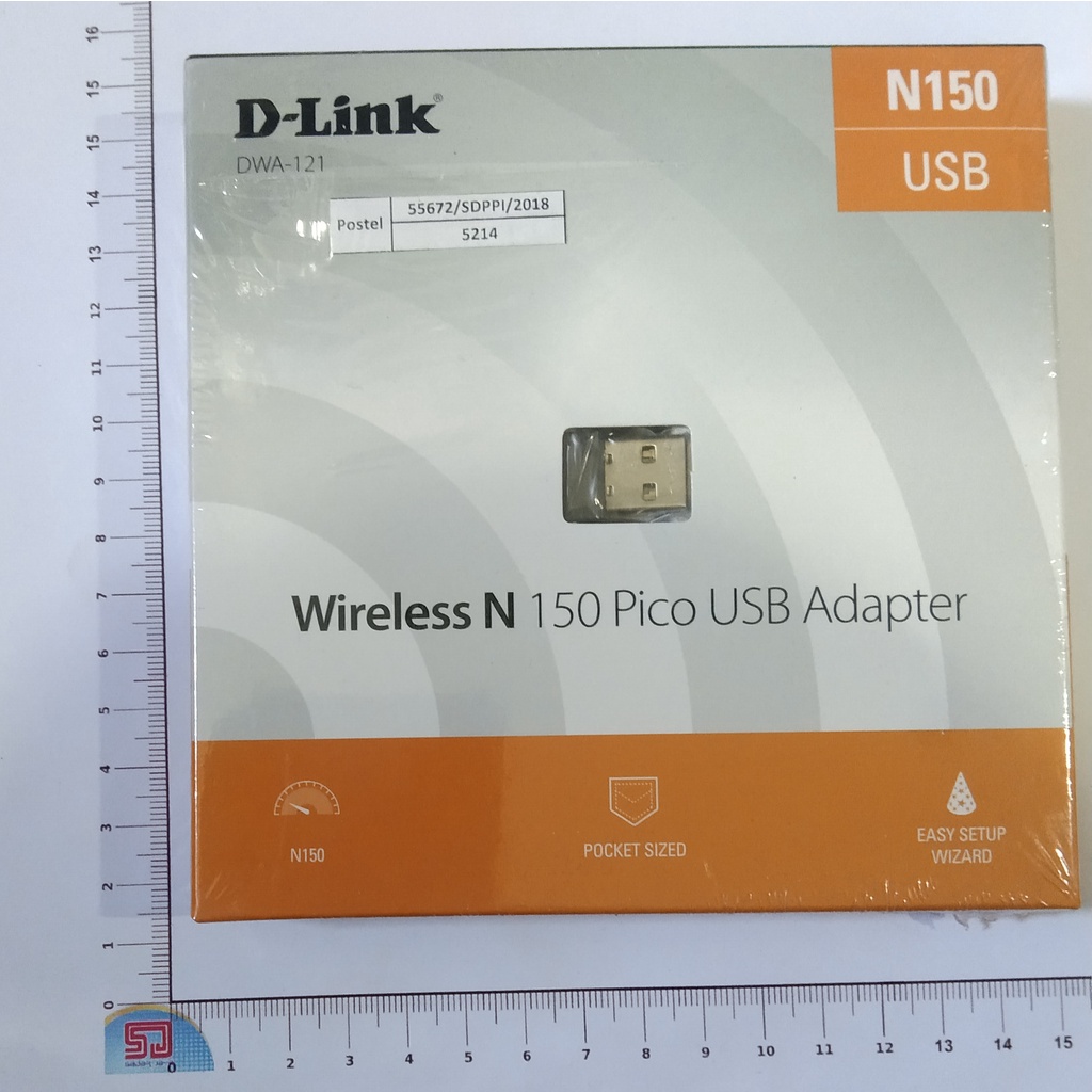 D-Link DWA 121 Penangkap Wifi Mini Adapter USB Wireless N150