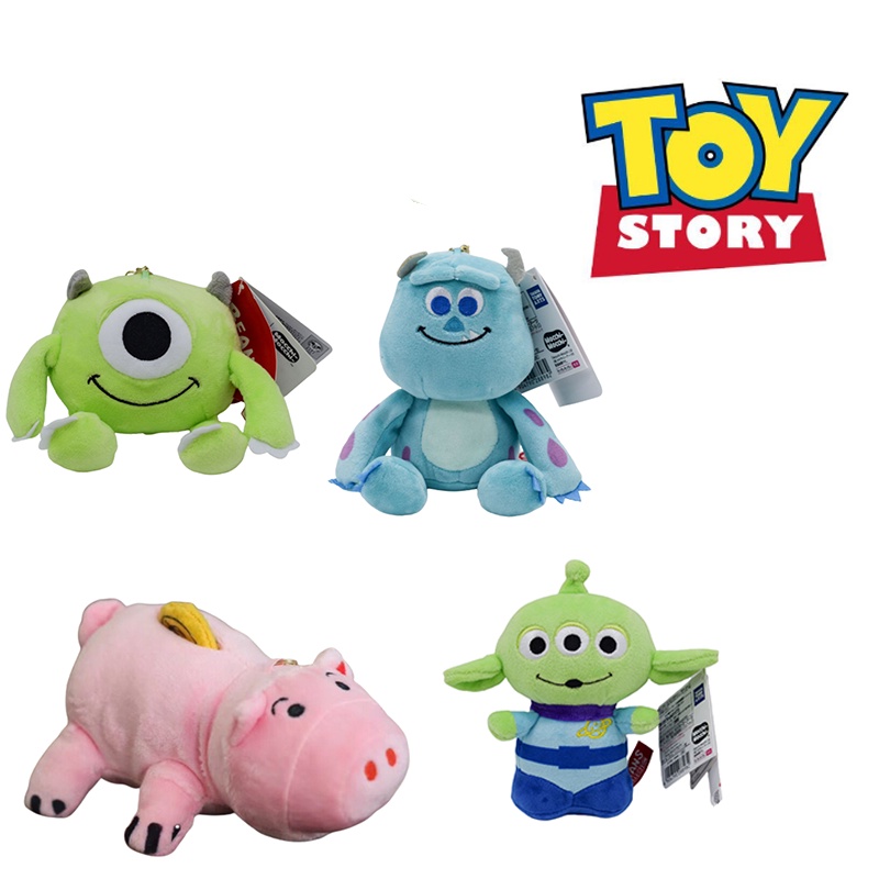 Toy Story Alien Hamm Big Eyes Plush Doll Pendant Head Ornament Doll Bag Pendant Toys Model Accessories Plush Keychain