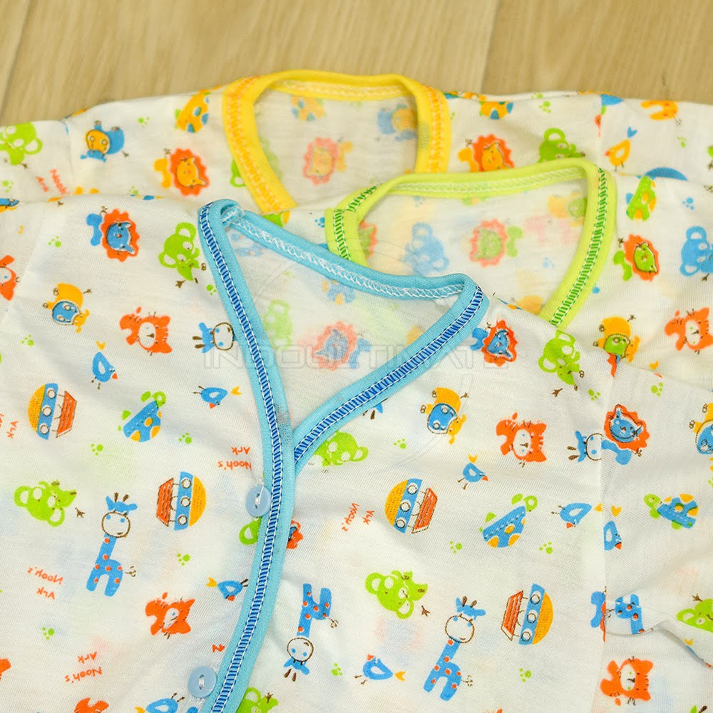 1 PCS Baju Bayi Lengan Panjang Kaos Bayi Newborn Baru Lahir BCS-060KK Atasan Bayi Pakaian Bayi