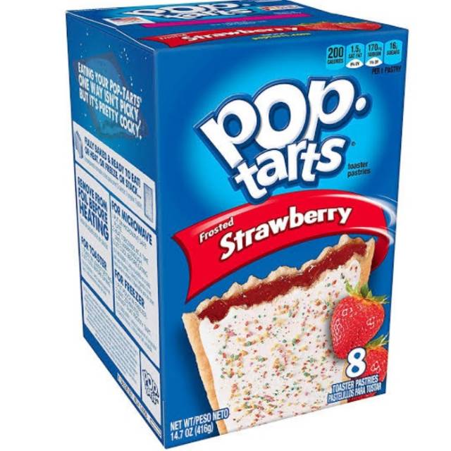 

Pop tarts Strawberry 416gr