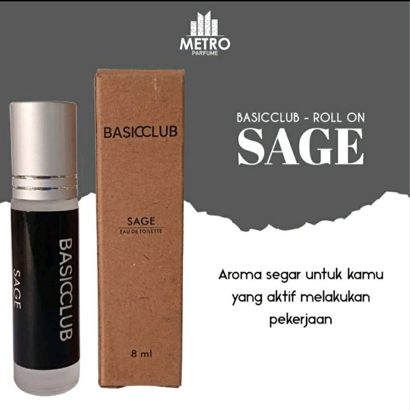 PARFUME BASICCLUB GEAMOORE | 50 ML SPRAY | 8 ML ROLL ON