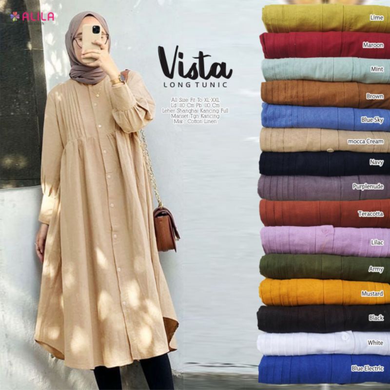 VISTA LONG TUNIK ORI ALILA