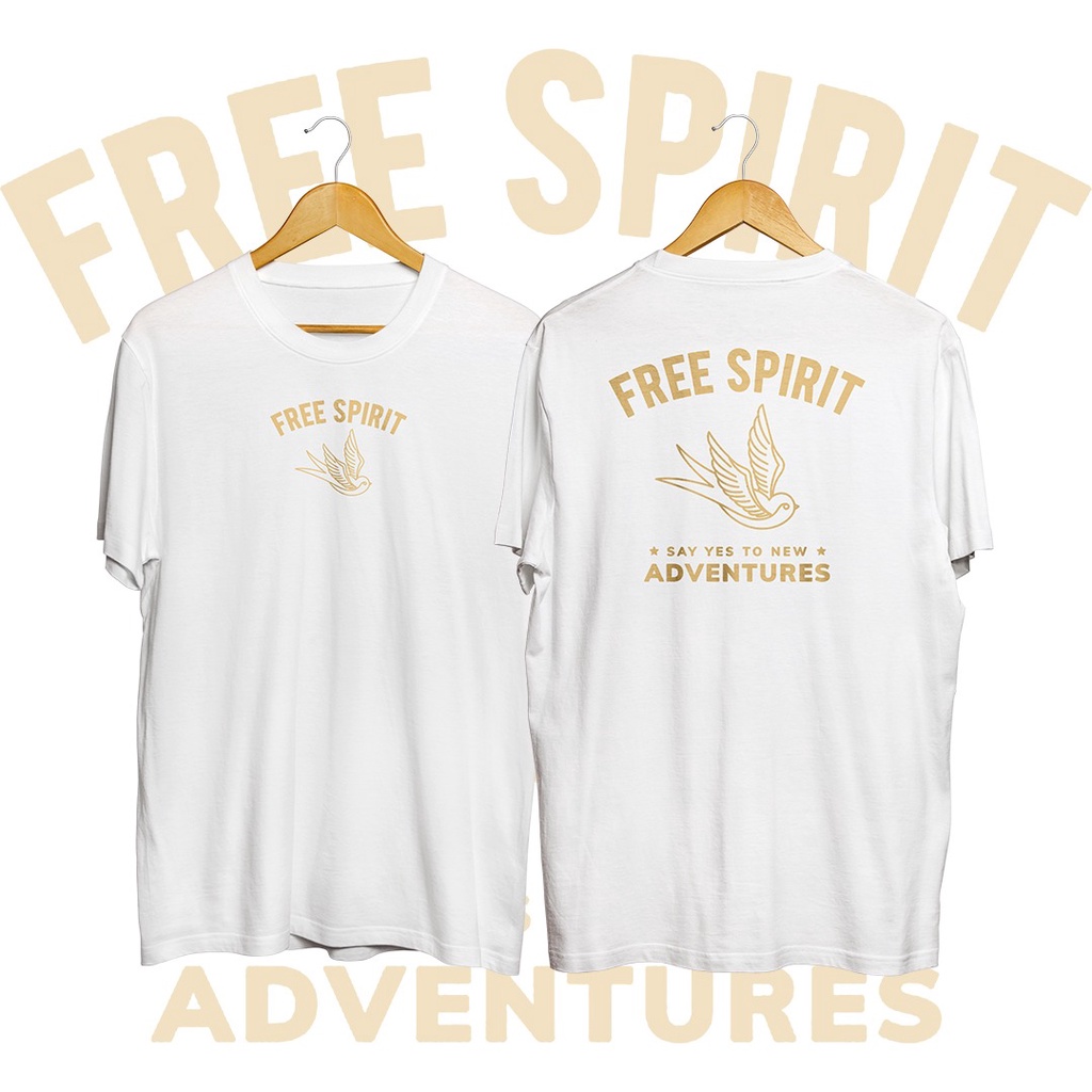 KAOS OVERSIZE FREE SPIRIT T-SHIRT