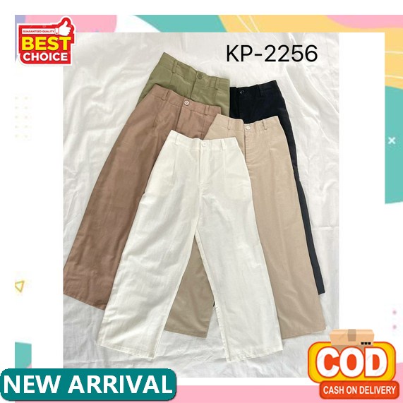 Celana Grade A Fashion Korean Style Keren Nyaman Polos G4K3 Simpel Celana Kulot Trendy Kain Kekinian