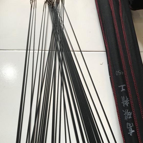 ❤[⚡PECIAL PRICE ]❤ UJUNG TEGEK CARBON SOLID 60cm JAMINAN KAKU/HARD produck terbaik