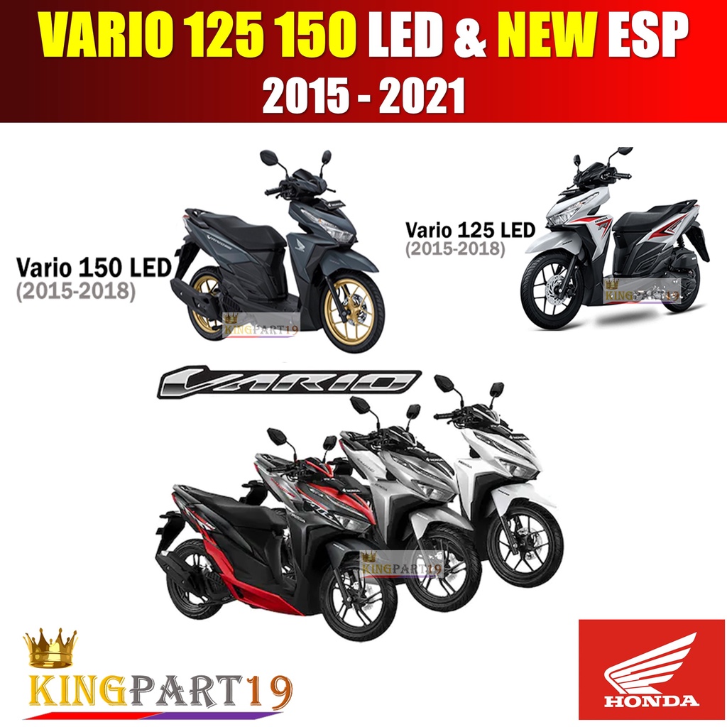 KAMPAS GANDA VANBELT ROLLER VARIO 125 TECHNO VARIO 125 150 LED ESP KZR K35 K36