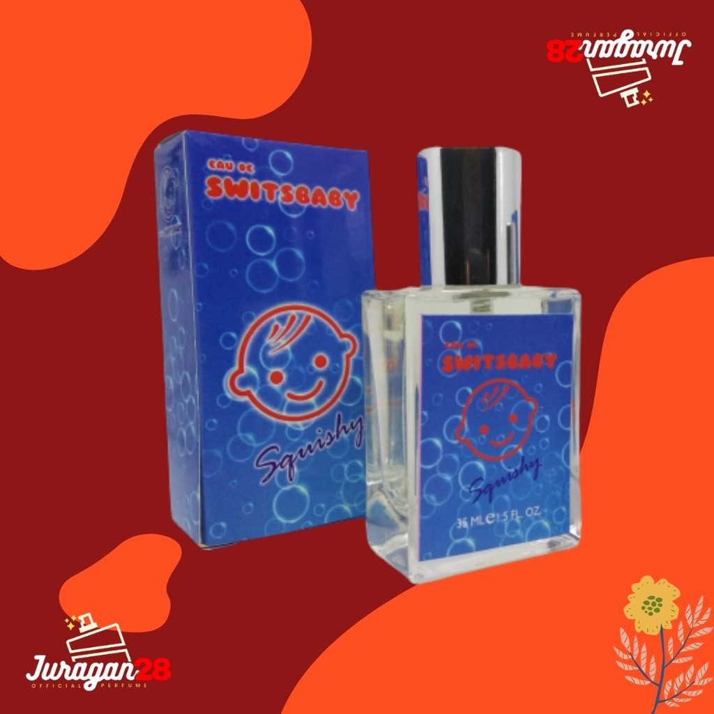Zwitsbaby Eau DE Switsbaby Parfum 35 ml Aroma SQUISY Free Pouch