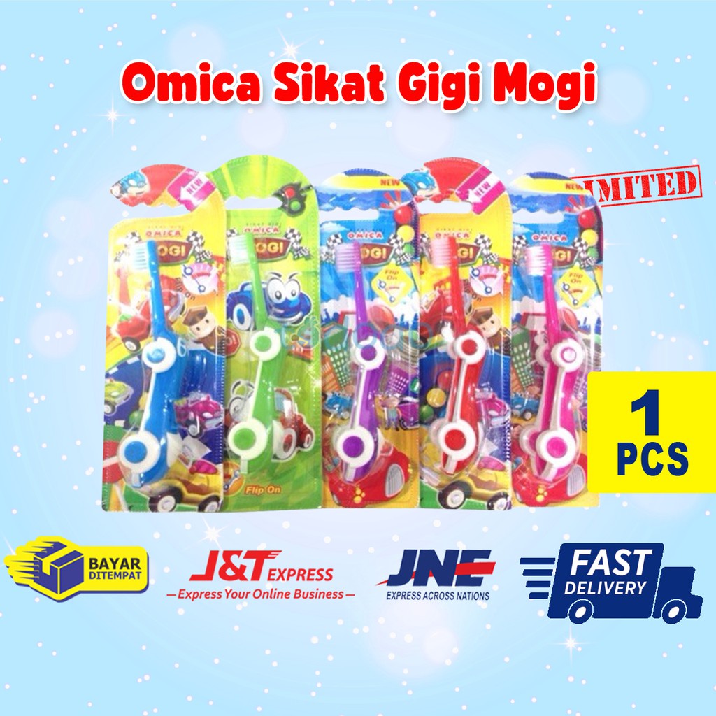 Omica Sikat Gigi Mogi - Sikat Gigi Anak