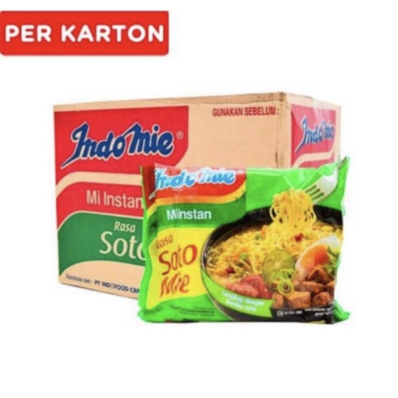 

Indomie Soto 1 dus isi 40 bungkus