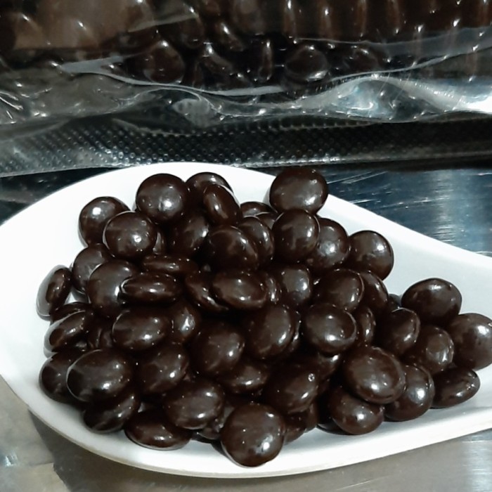 Elmer Chip Colored 500 Gram Choco Chips Coklat / Warna Warni - Hitam