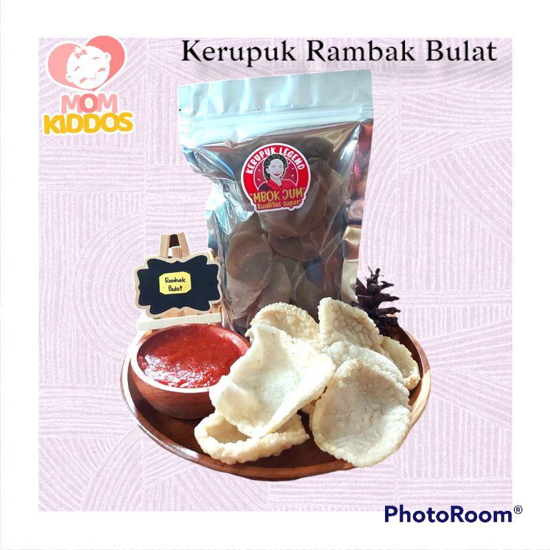 

KERUPUK RAMBAK BULAT KRECEK BULAT KERUPUK MENTAH KERING KUALITAS PREMIUM