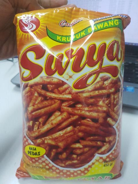 Kripik Bawang Surya 450gr Khas Makassar | Shopee Indonesia