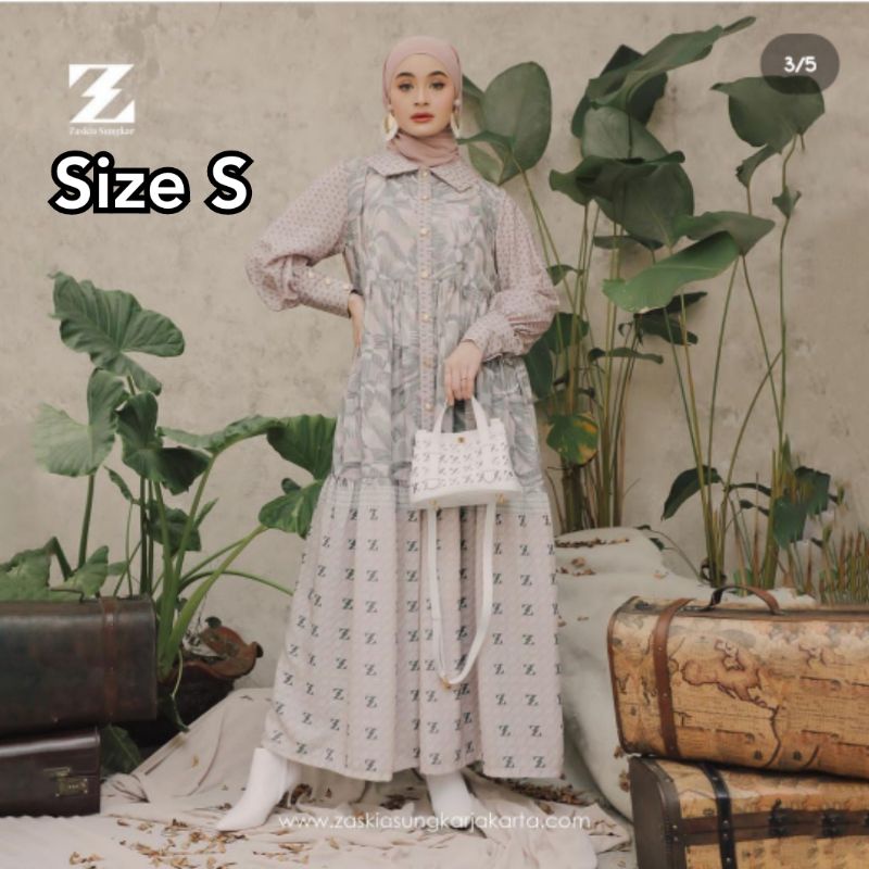 LAVELLA DRESS PINK BY ZASKIA SUNGKAR (SIAP KIRIM) NEW