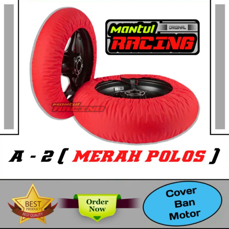 Cover Ban motor ROAD RACE/DRAG BIKE/MOTOR KONTES/SUPERMOTO/DTRACKER Sarung Ban motor/pelindung ban / New