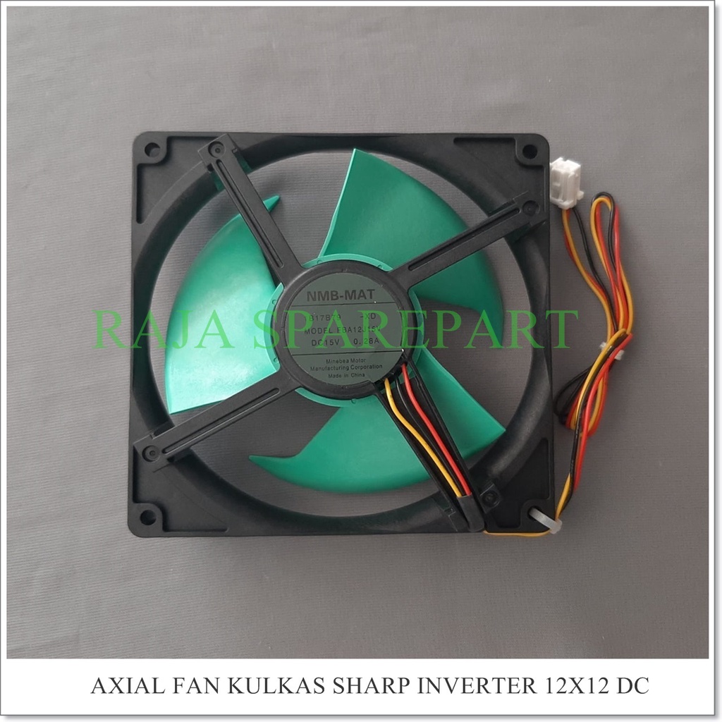 Kipas Angin Pendingin / Cooler Fan / Axial Fan DC 15V Kulkas Sharp Inventer NMB-MAT