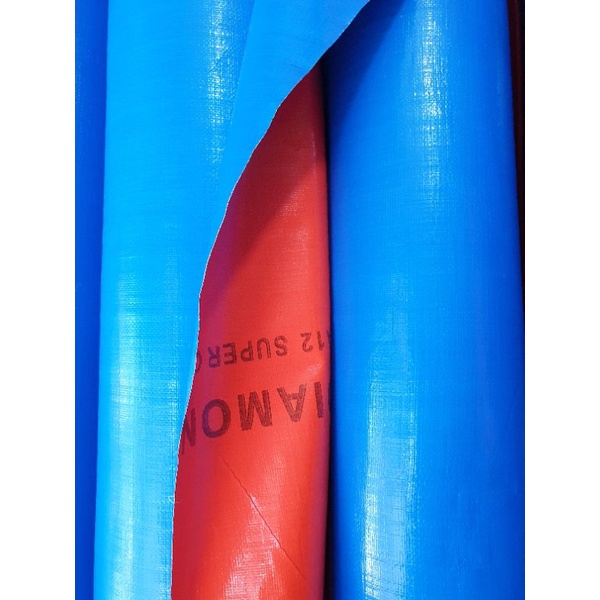 TERPAL PLASTIK A'12 BIRU OREN