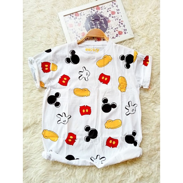 kaos dewasa wanita Mickey mouse
