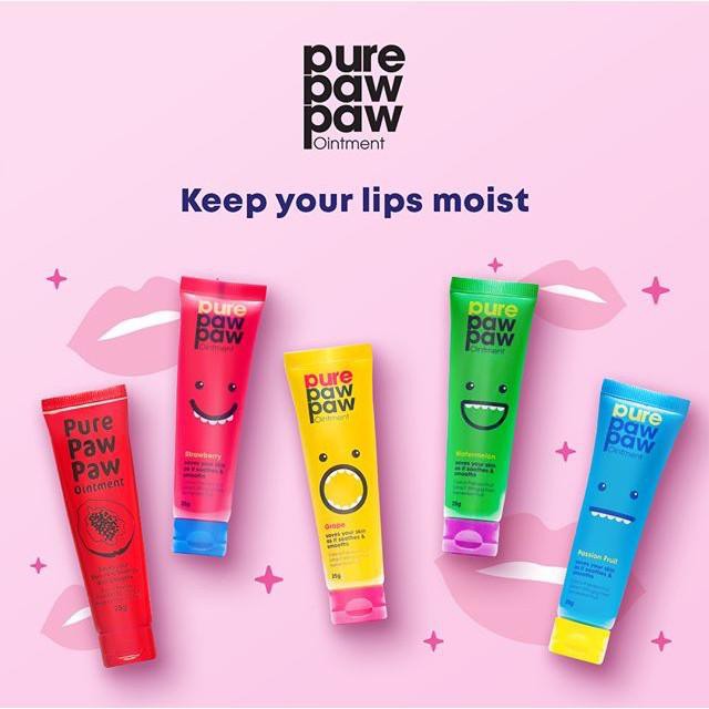 (BPOM) Pure paw paw ointment 25gr Lucas papaw BPOM BALM PAWPAW