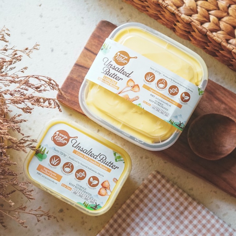 Unsalted Butter (Grass Fed Butter) 500gr