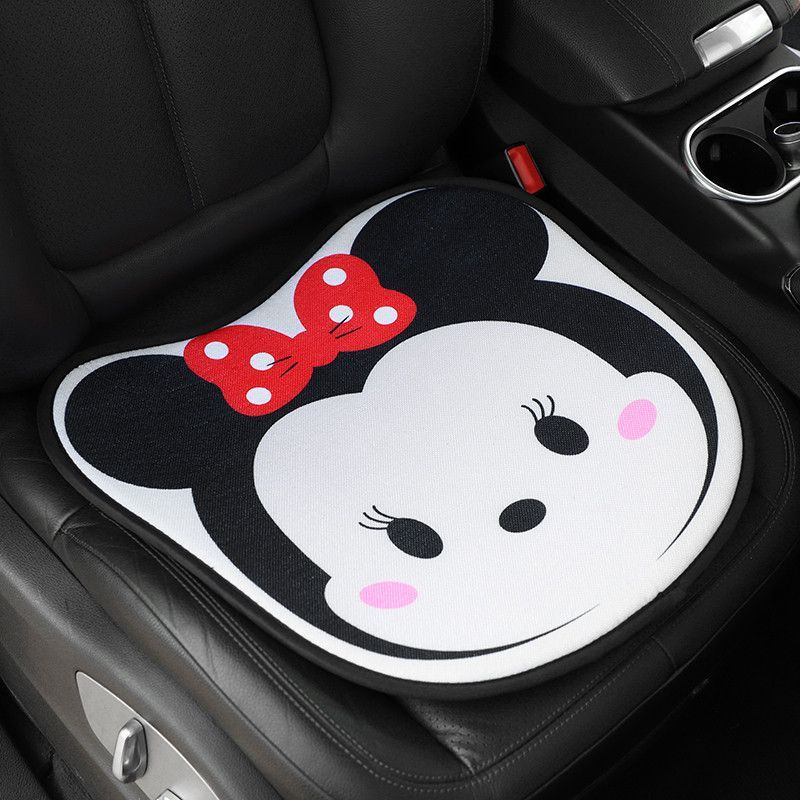 Barang mobil accmobil ganrungan tatakan mickey minnie duduk alas SARUNG JOK COVER mickey mobil per pcs mickey minnie ALAS COVER JOK MOBIL BELAKANG TATAKAN mickey minnie