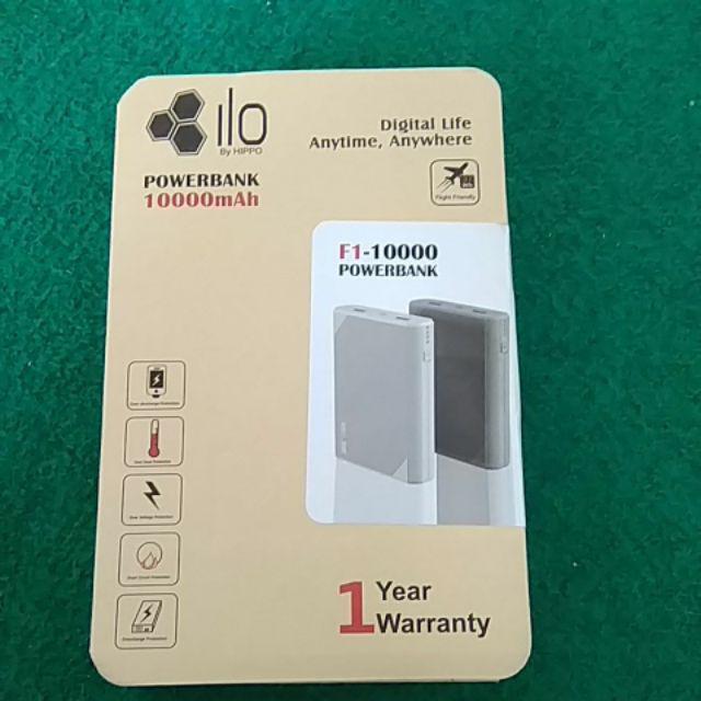 Hippo Power Bank ILO F1 10000 mAh (Garansi Resmi) | Shopee