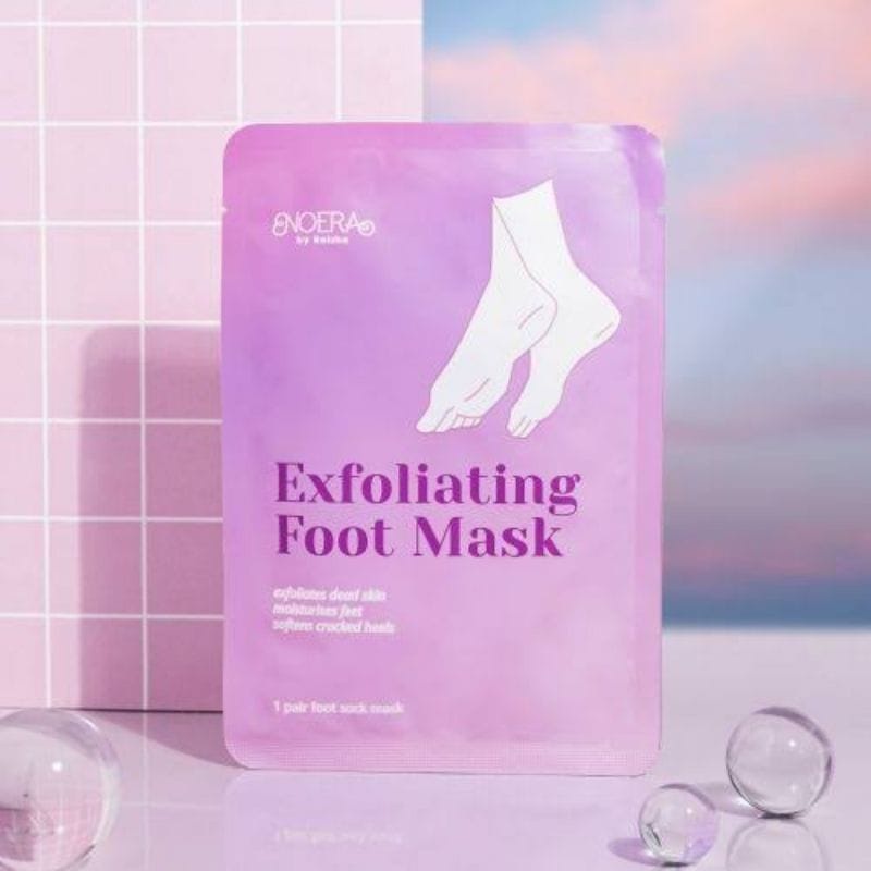 NOERA EXFOLIATING FOOT MASK 40GR MASKER UNTUK TELAPAK KAKI SKINCARE