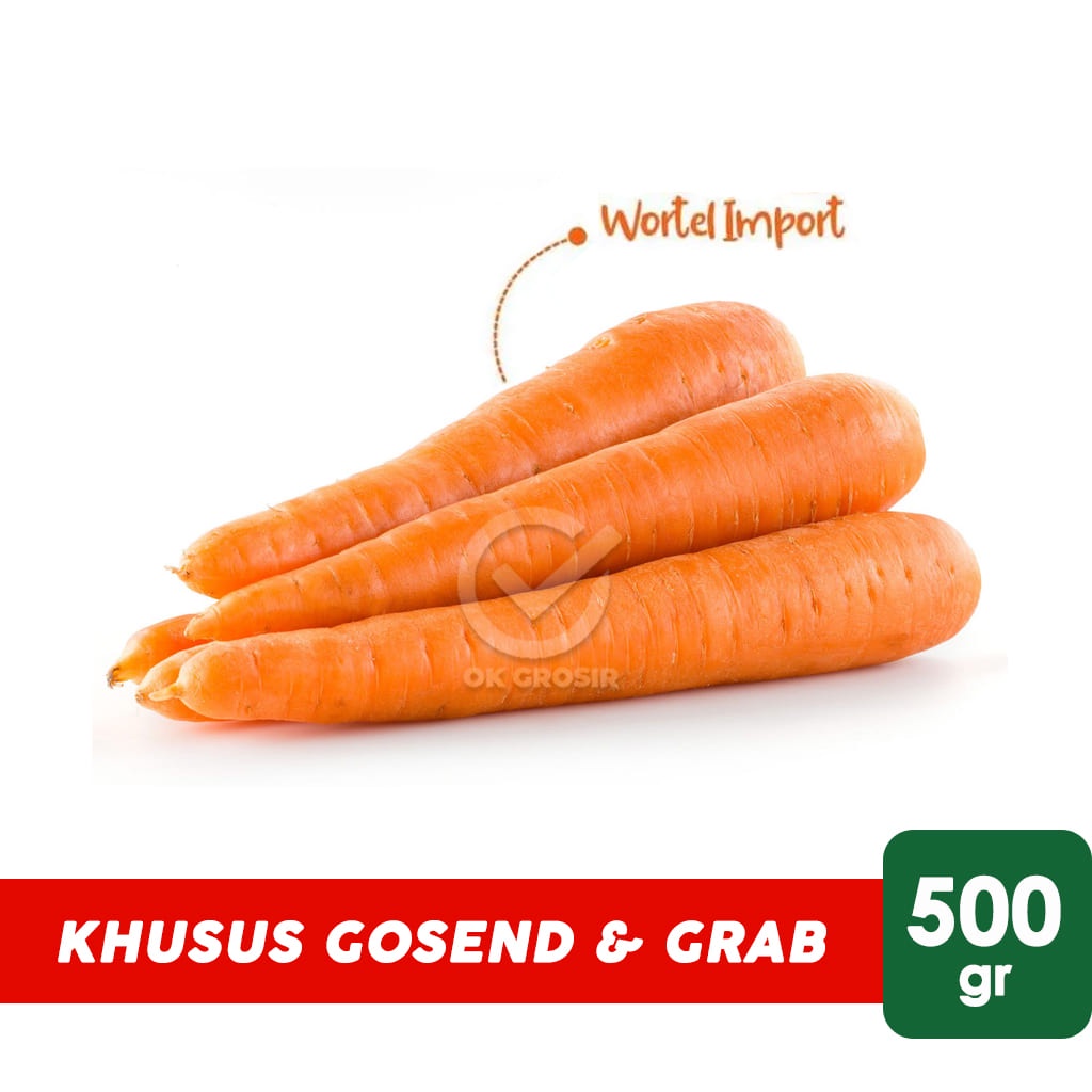 

Wortel Segar Import (500 gr) KHUSUS INSTANT
