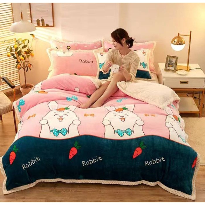 Selimut Dewasa Selimut Anak Karakter Murah/Selimut Bulu Halus Import Kualitas Premium(E9K1) Selimut 