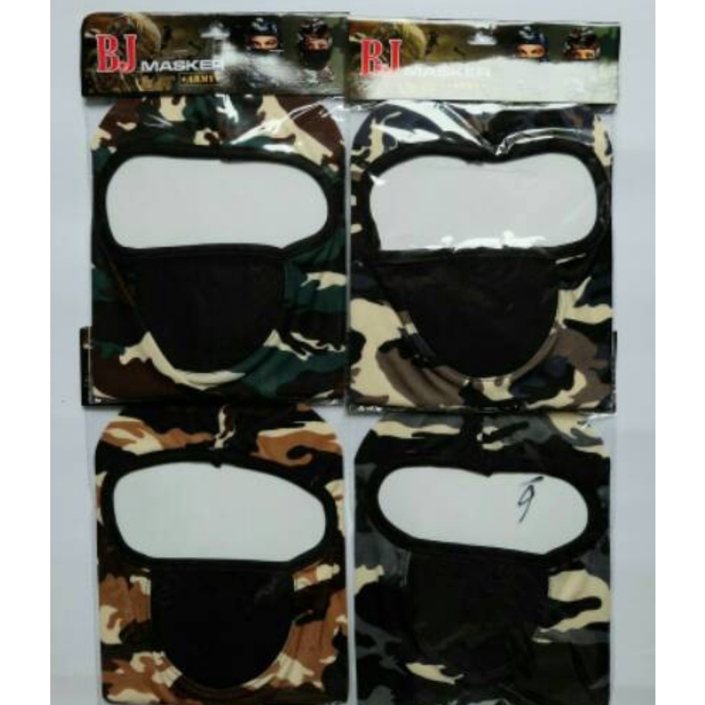 Ninja ARMY masker DORENG Tentara Fashionable