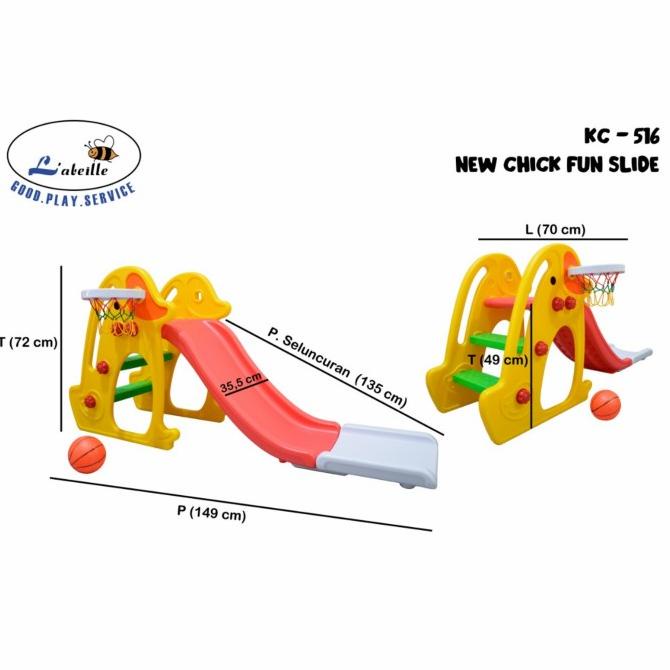 SALE | Perosotan Anak Labeille Whale Slide KC1002 Mainan perosotan anak