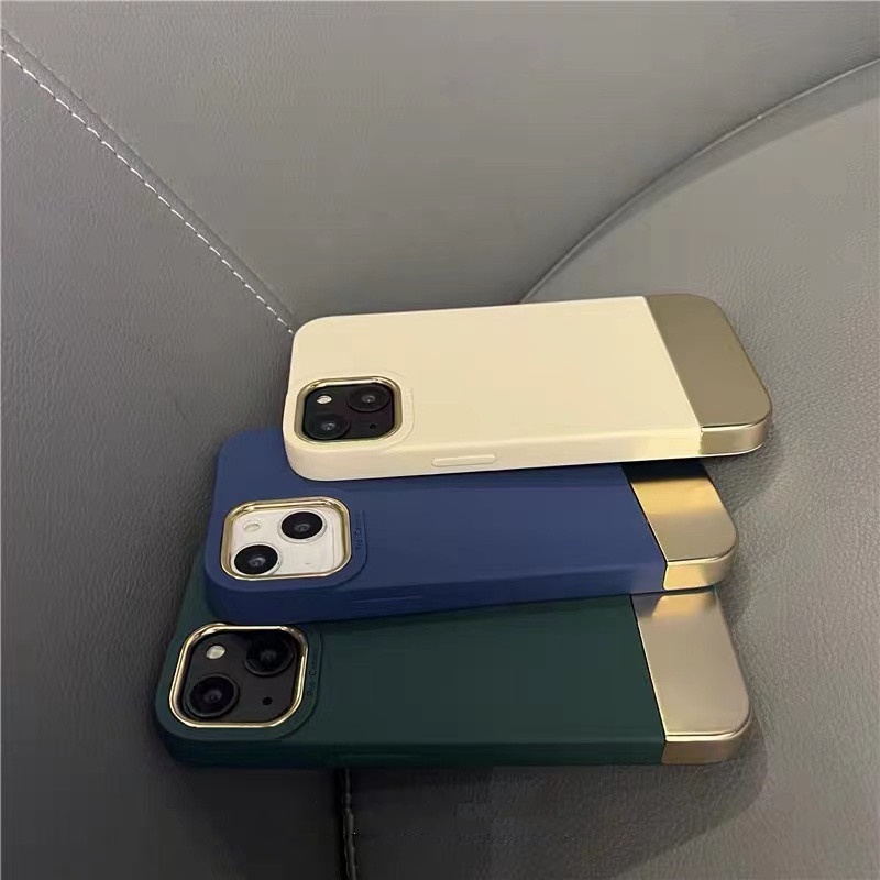 Case Pelindung electroplating shockproof Untuk iphone X XS XR Xsmax 11pro 11 11promax 12pro 12promax 13 13pro 13promax