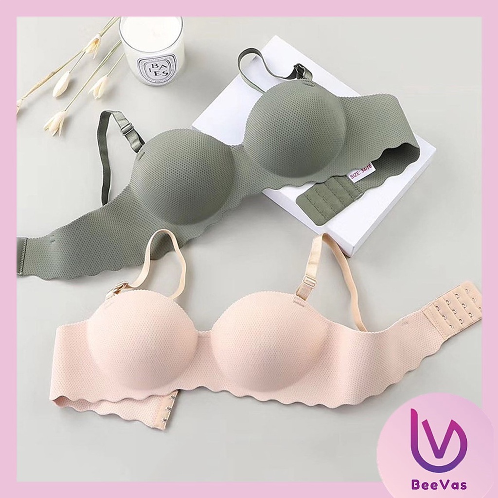 BV.ID BR651 BRA SEAMLESS PUSH UP PENGAIT PAKAIAN DALAM BH WANITA BRALETTE BAHAN LEMBUT