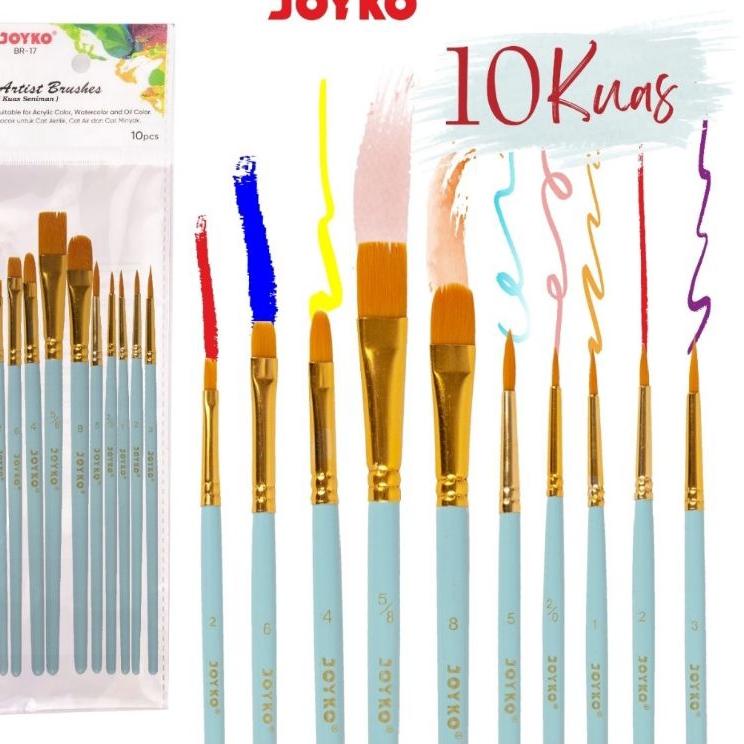 

Segera Ambil Koas Joyko Set BR-17 (1 set=10 pcs)