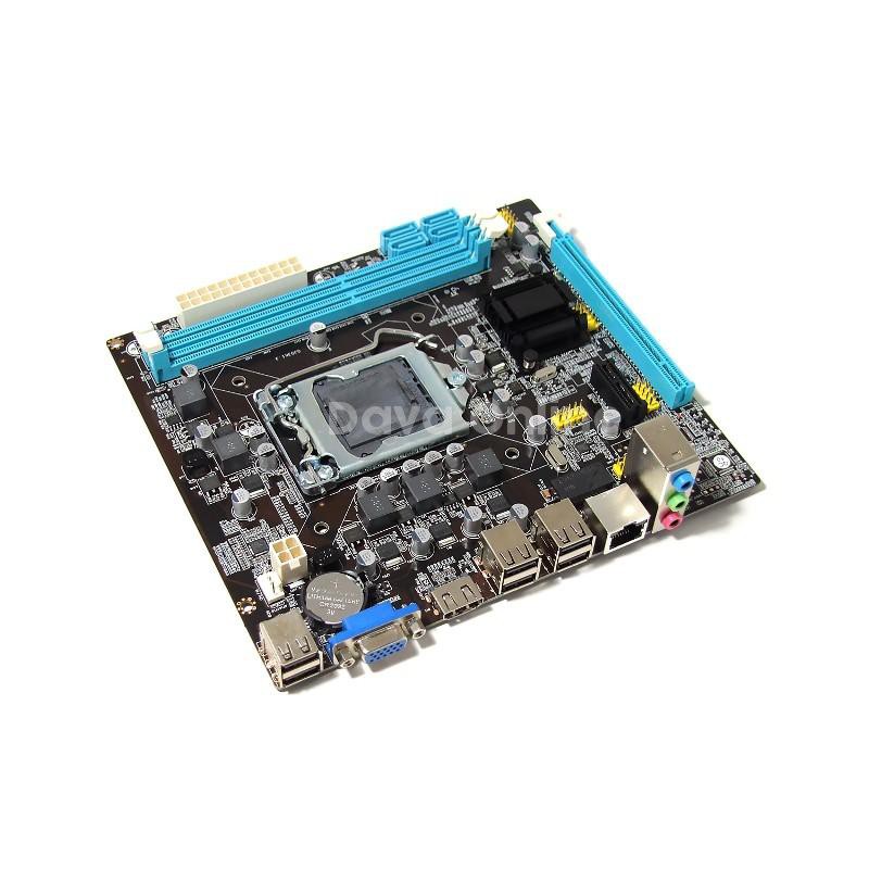 TURUN HARGA !! MOTHERBOARD FAST INTEL H61-1155 MURAH SPORT IVY BRIGE DLL-MOTEHERBOARD MURAH GARANSI - TEKNO KITA