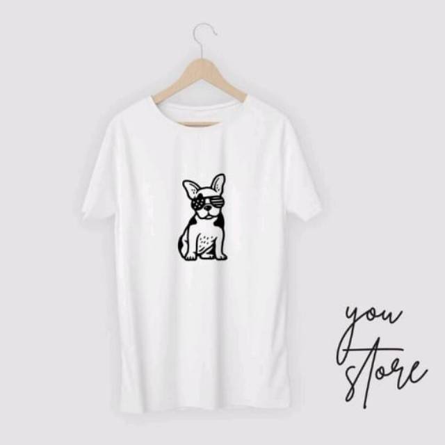 pitbull with glasses tshirt