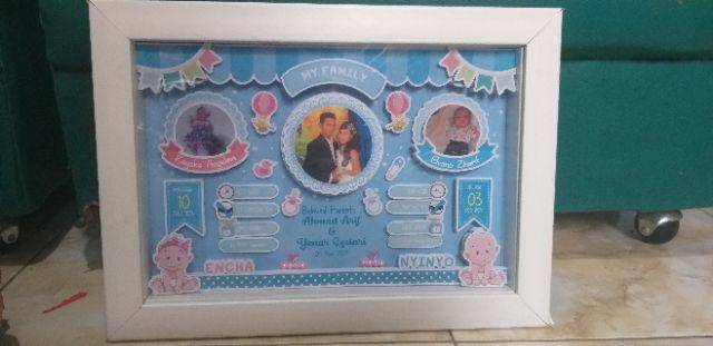 Popup Pigura 3d Baby Uk 20x30