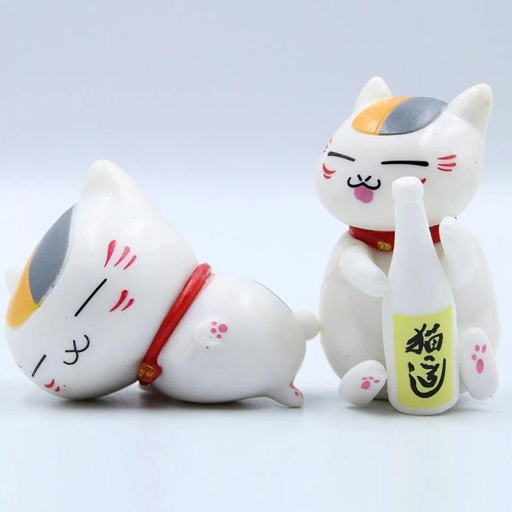 Lanfy Natsume Yuujinchou Figure Mainan Anime Jepang Model Mini Mainan PVC Nyanko Sensei Figure