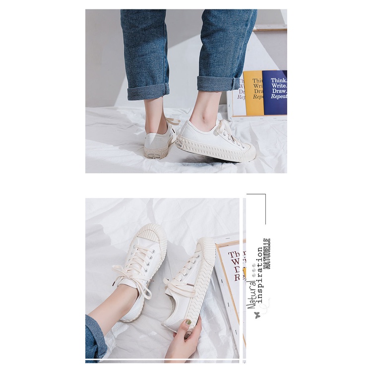 GISF Oriana Sepatu Sneakers Import Fashion Wanita Korea 2021 - Real Pic