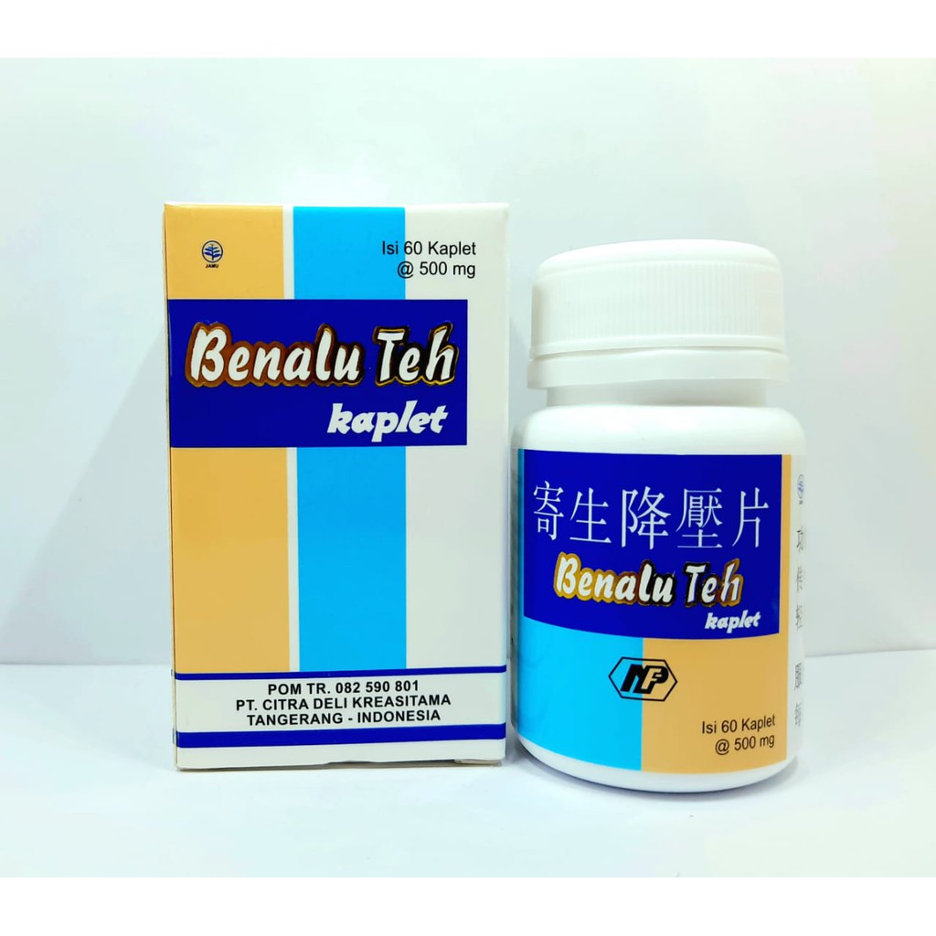 BENALU TEH TABLETS obat darah tinggi dan kolestrol - hipertensi