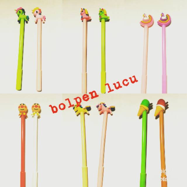 

Bolpen karakter lucu