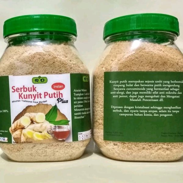 

Serbuk Kunyit Putih RD Plus 330gram | minuman kesehatan