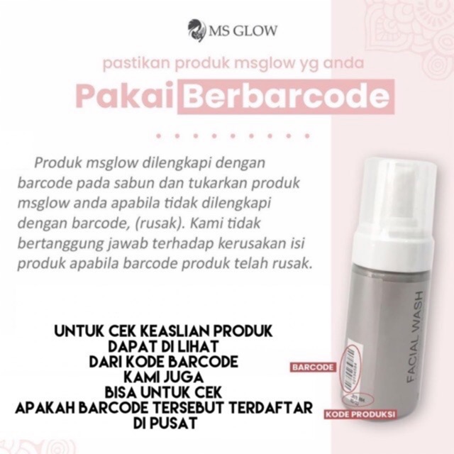 Ms glow sabun wajah