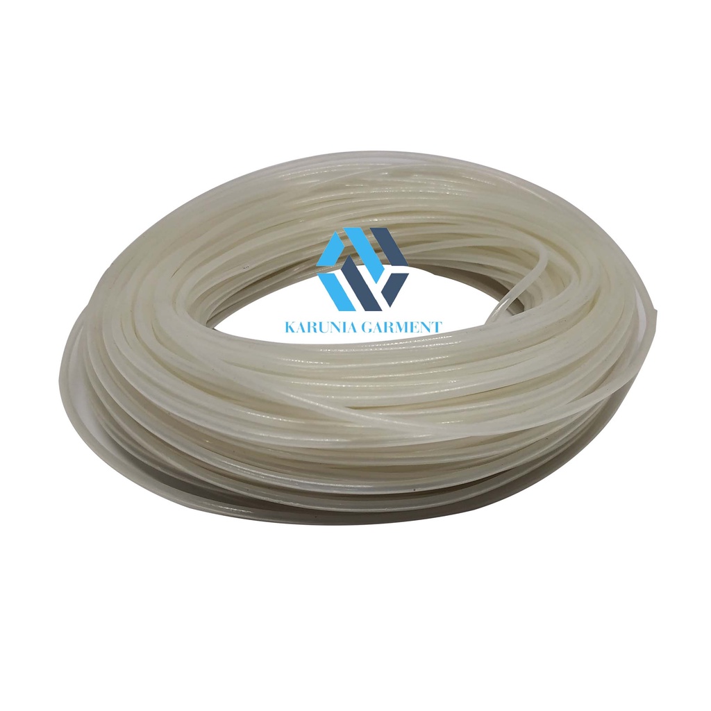 SELANG ROTAN PIPING DIAMETER 2.8 MM PANDEPUN PLASTIK PINGGIRAN TAS PER ROL 40-50 METER