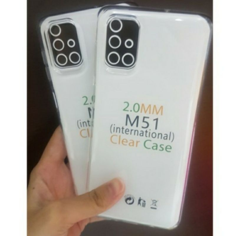 C/C- Samsung S21, S21 FE, S21 Plus, S21 Ultra, M51, A6 Plus Soft Case Cover Silikon Clear Bening Premium