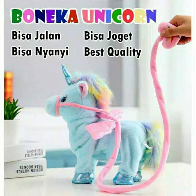  Boneka Kuda Poni Bisa Jalan  boneka  baru